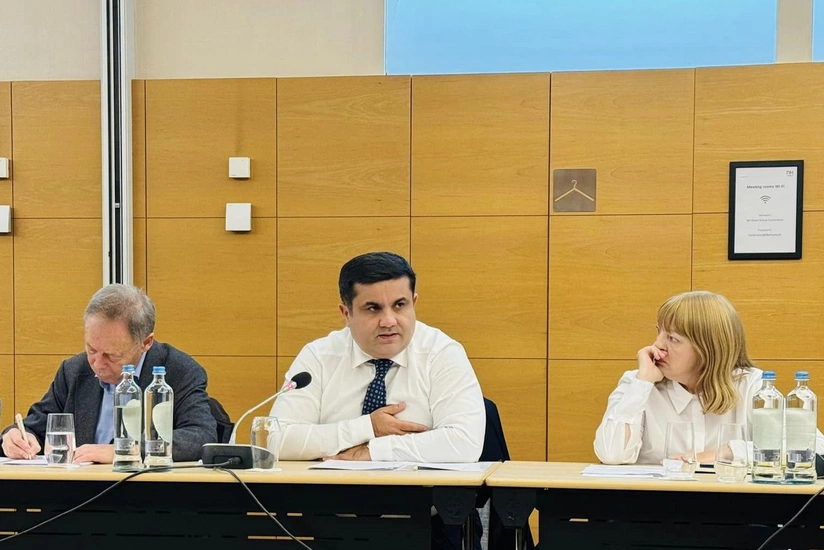 Глава аппарата омбудсмена рассказал в Брюсселе о военных преступлениях против Азербайджана