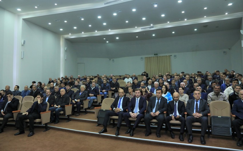Xaçmazda sahibkarların problemləri dinlənilib