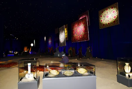 Mehriban Aliyeva views 'Illusions of Time' exhibition in Samarkand