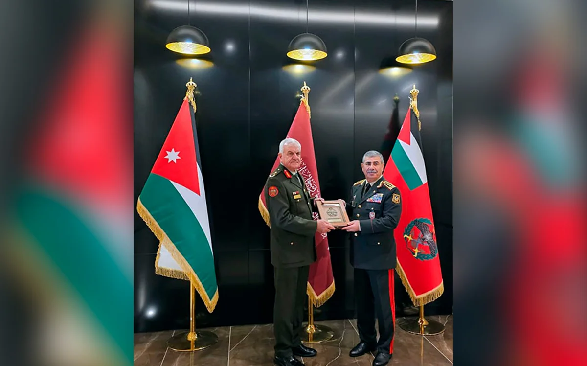 Azerbaijan, Jordan ink agreement on defense co-op