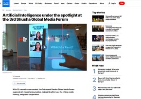 Euronews publishes material about 3rd Shusha Global Media Forum
