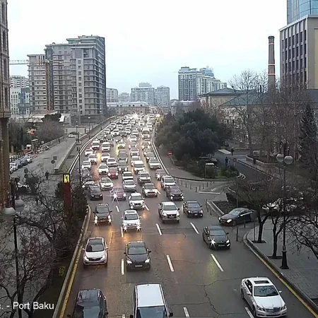 Bakı yollarındakı vəziyyət açıqlanıb