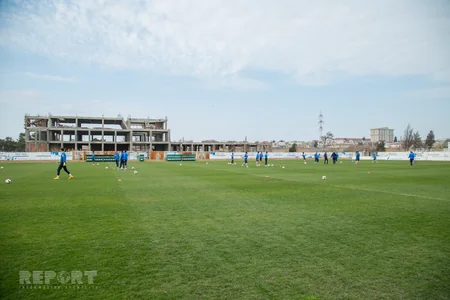 Futbol üzrə Azərbaycan milli komandası Malta ilə oyuna hazırlaşır - FOTOSESSİYA