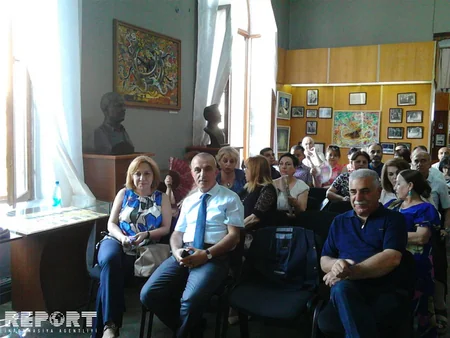 Xalq artistləri Ağaxan Salmanlının və Yasin Qarayevin yubileyləri qeyd edilib - FOTO