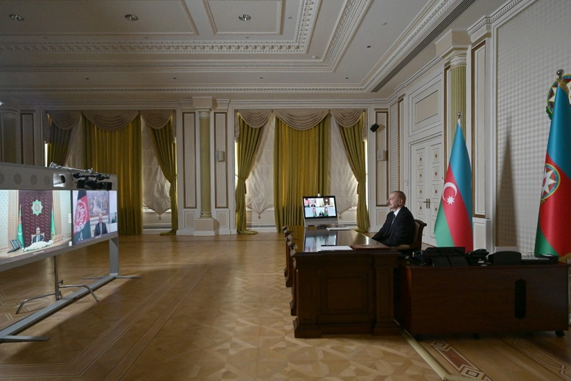 Azərbaycan, Əfqanıstan və Türkmənistan prezidentlərinin videokonfrans vasitəsilə görüşü keçirilib - YENİLƏNİB