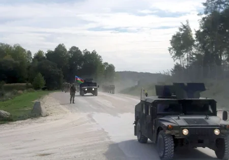 Азербайджанские военные участвуют в учениях в Германии
