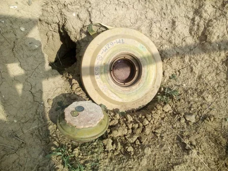 Ağdamda tank əleyhinə mina tapılıb