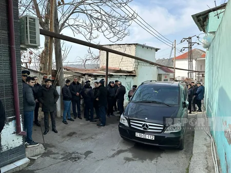Xətaidə hipermarketə silahlı basqın zamanı həlak olan Rüfət Həşimov dəfn edilib