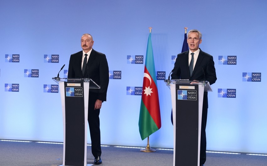 NATO-nun Baş katibi Prezident İlham Əliyevə zəng edib