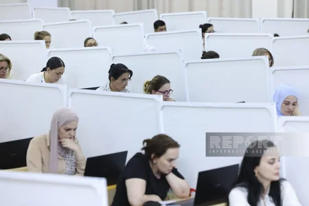 Xarici dil müəllimləri üçün sertifikasiya imtahanı başlayıb - YENİLƏNİB