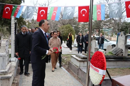 Məhəmməd Əmin Rəsulzadənin məzarının abadlaşdırılması istiqamətində kompleks işlər görülüb