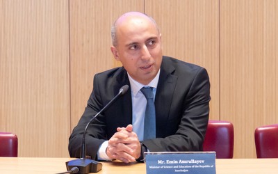 Emin Əmrullayev VIII ADA Beynəlxalq Təhsil Konfransında iştirak edib