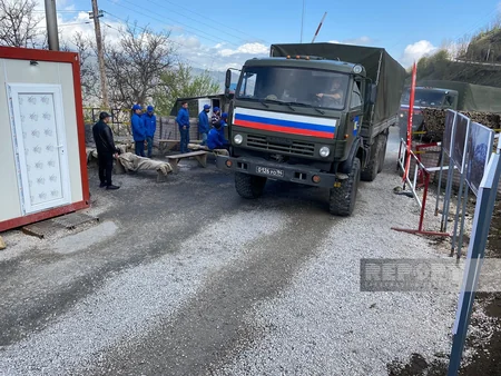Xankəndi-Laçın yolunda sülhməramlıların 83 avtomobili maneəsiz keçib - YENİLƏNİB-5