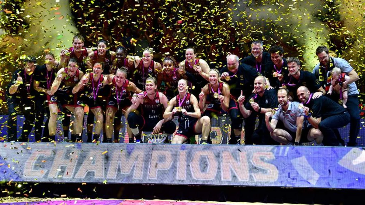 Belçikanın qadın basketbol komandası ilk dəfə Avropa çempionu olub