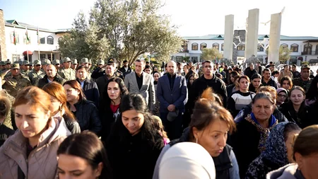 Ağalıda Zəfər Günü qeyd olunub