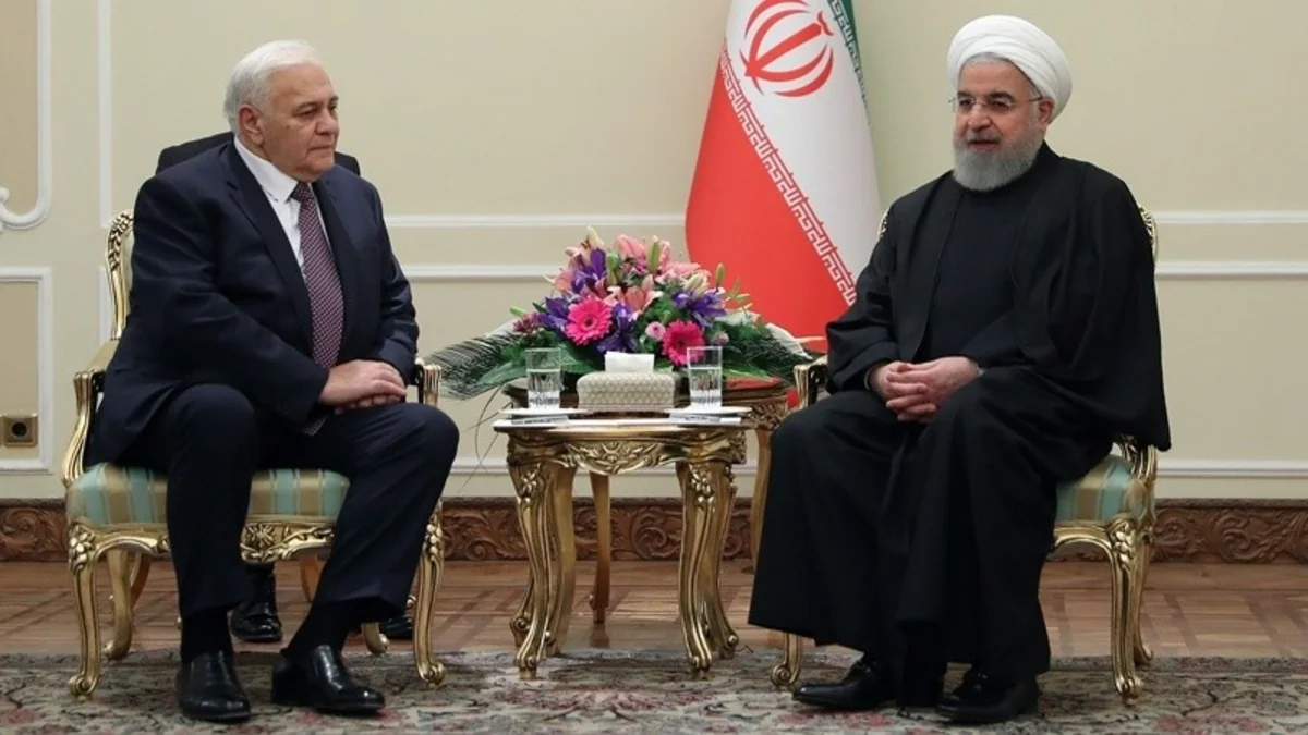 Oqtay Əsədov İran Prezidenti və parlamentinin sədri ilə görüşüb