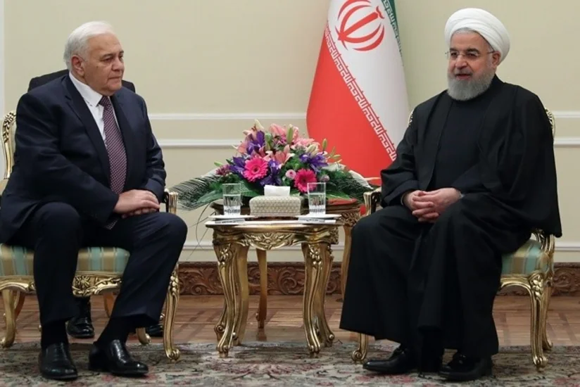 Oqtay Əsədov İran Prezidenti və parlamentinin sədri ilə görüşüb