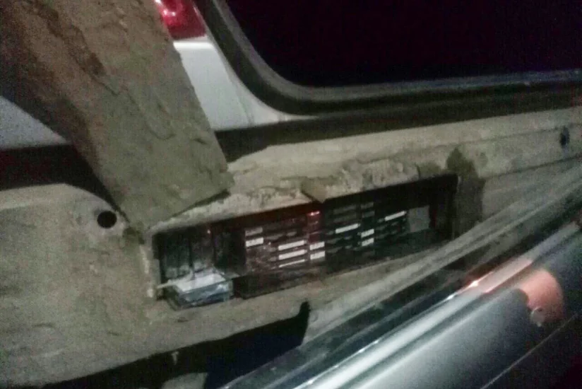 Azərbaycan gömrükçüləri daha 6800 ədəd siqaret aşkar edib