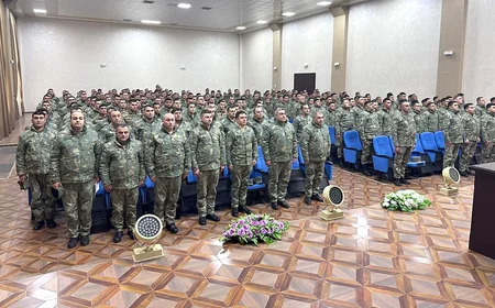 Azərbaycan Ordusunda 20 Yanvar faciəsinin ildönümü ilə əlaqədar tədbirlər keçirilib
