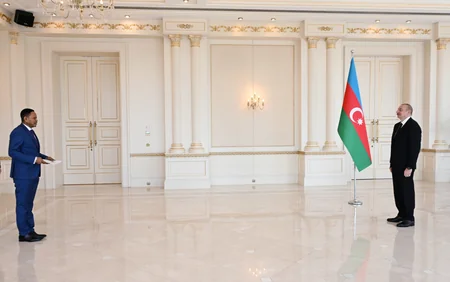 Azərbaycan Prezidenti Konqonun yeni səfirinin etimadnaməsini qəbul edib - YENİLƏNİB