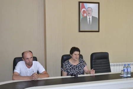 Azərsu” sədrinin I müavini Qusarda vətəndaşları qəbul edib