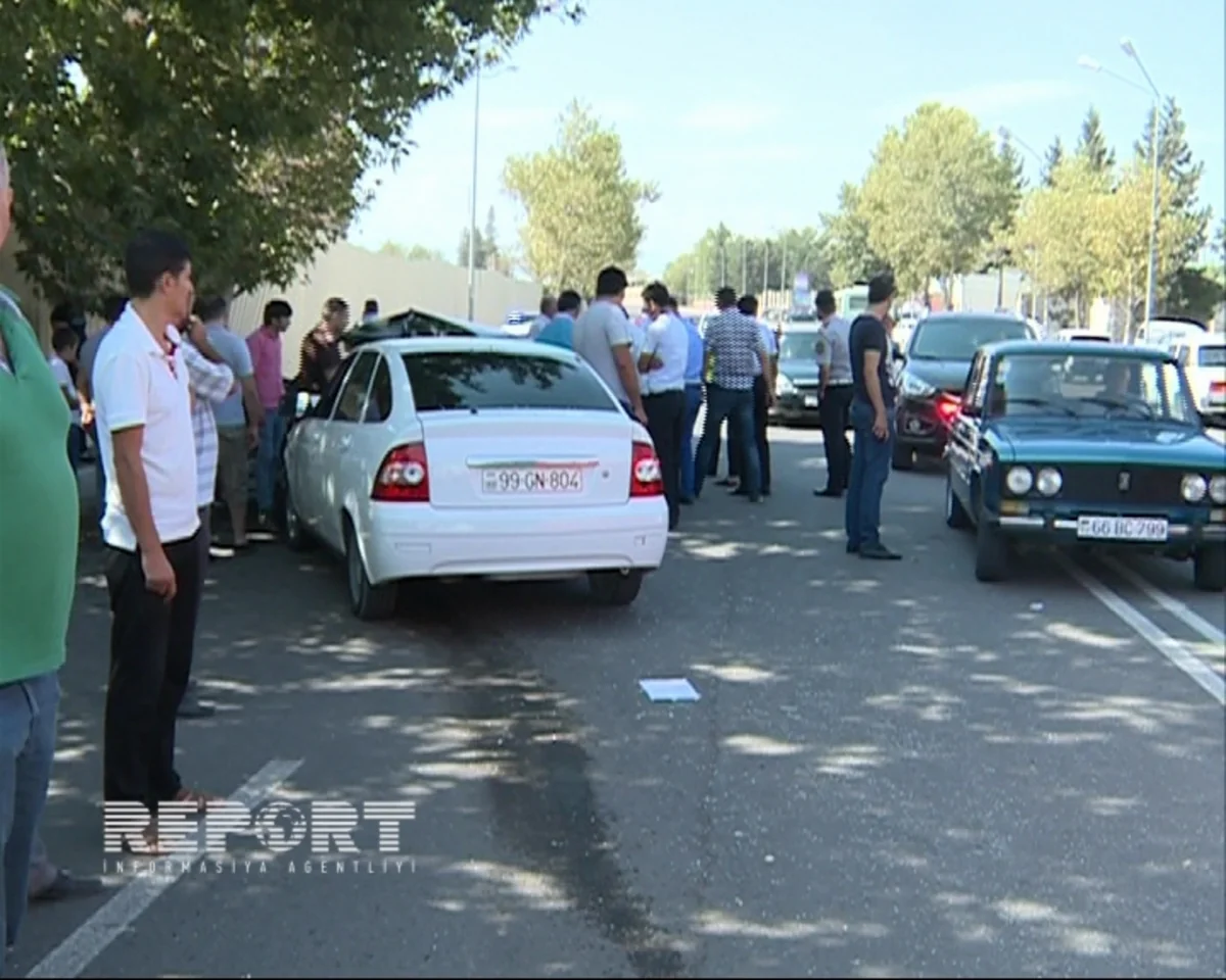 ​Ağır yol qəzası sürücünün ölümünə səbəb olub - FOTO