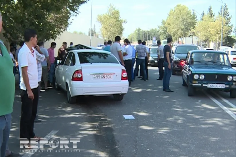 ​Ağır yol qəzası sürücünün ölümünə səbəb olub - FOTO