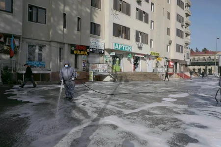 Bakıda 553 küçə dezinfeksiya edildi