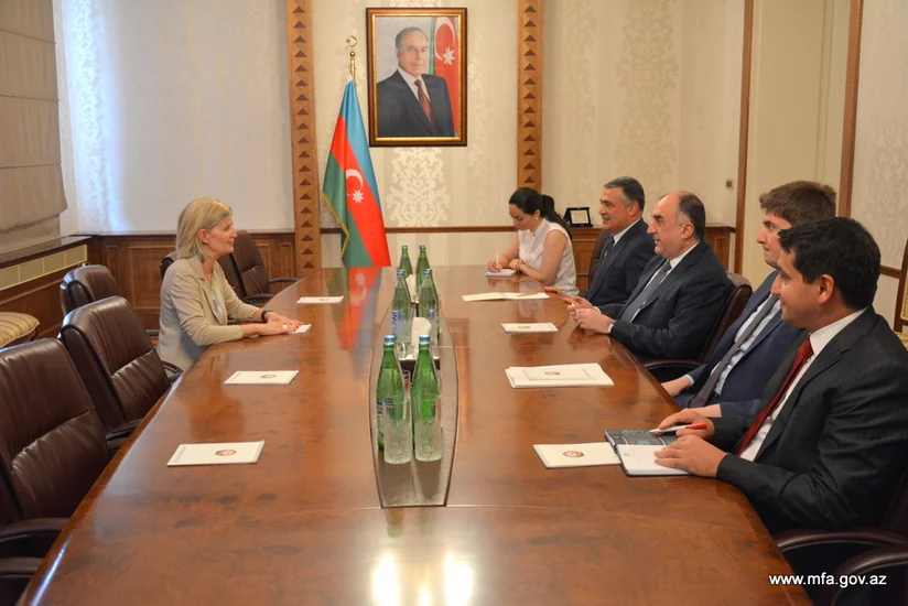 Elmar Mammadyarov receives Karen Petit, Belgium Ambassador to Azerbaijan