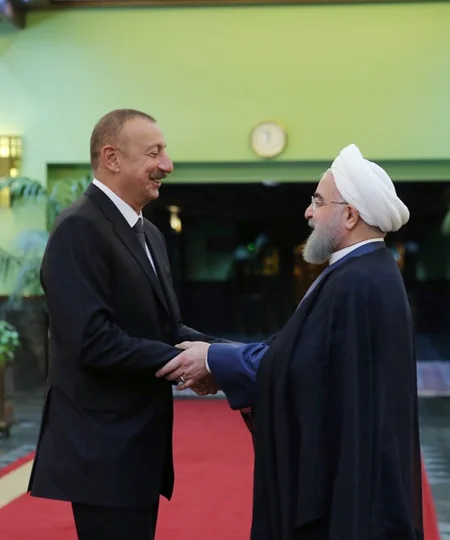Azerbaijani and Iranian Presidents meet in Tehran