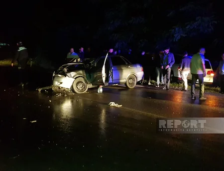В Гёйчае произошло ДТП, есть пострадавшие