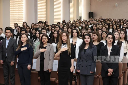 Gənc müəllimlərin forumu keçirilib, Prezidentə dəstək bəyanatı qəbul olunub