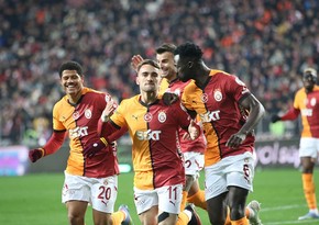 Türkiyə Superliqasında Qalatasaray turu itkisiz başa vurub