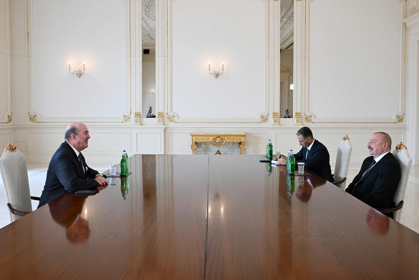 Prezident İlham Əliyev “Gulfstream Aerospace” şirkətinin prezidentini qəbul edib - YENİLƏNİB