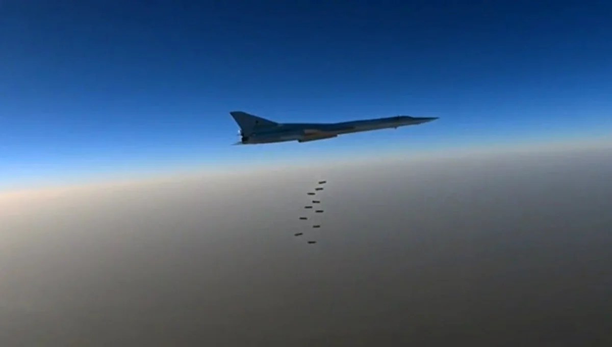​Rusiya təyyarələri İŞİD-in Suriyadakı mövqelərini bombardıman edib