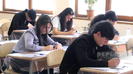 Xankəndi, Ağdərə və Xocalıda ilk buraxılış imtahanları keçirilib