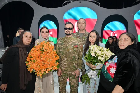 Leyla Aliyeva and Arzu Aliyeva attend Iftar ceremony with mothers of martyrs