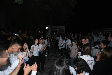 İkinci Şuşa Qlobal Media Forumunun iştirakçılarının şərəfinə ziyafət verilib