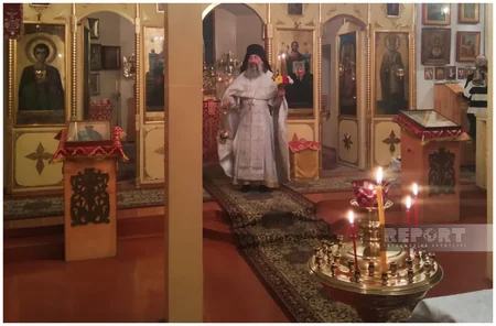 Xaçmazda xristianlar Pasxa bayramını qeyd ediblər