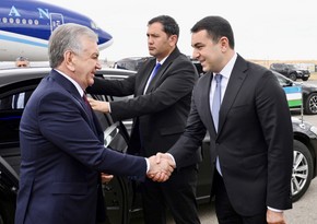 Uzbek President Shavkat Mirziyoyev concludes his visit to Azerbaijan