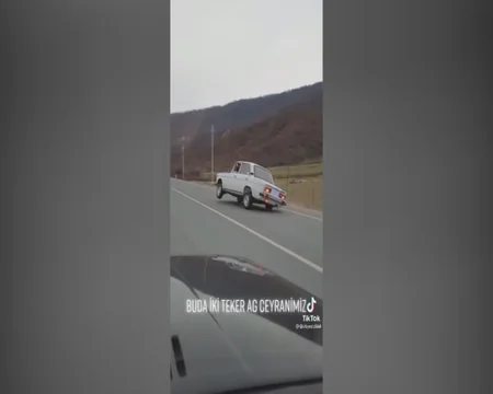 Balakəndə videolarını sosial şəbəkədə paylaşan avtoxuliqan sürücü həbs olunub