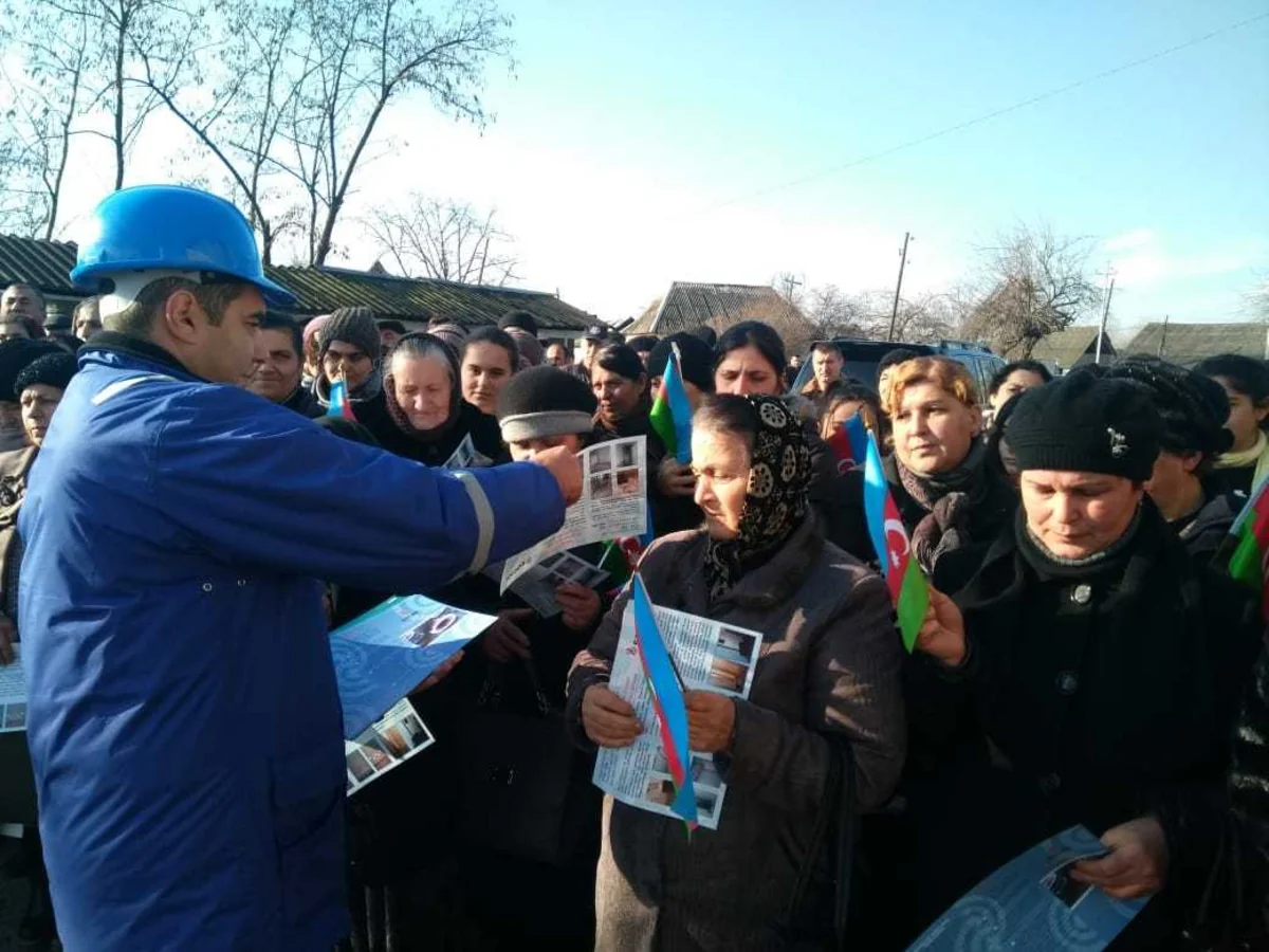 Zaqatalanın Bəhmətli kəndinə təbii qaz verilib