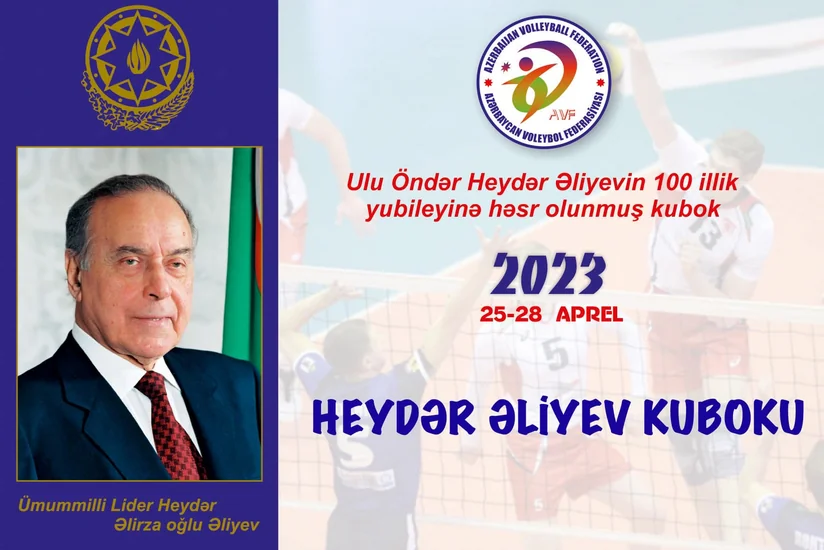 Voleybol üzrə Heydər Əliyev kubokunun finalçıları müəyyənləşib
