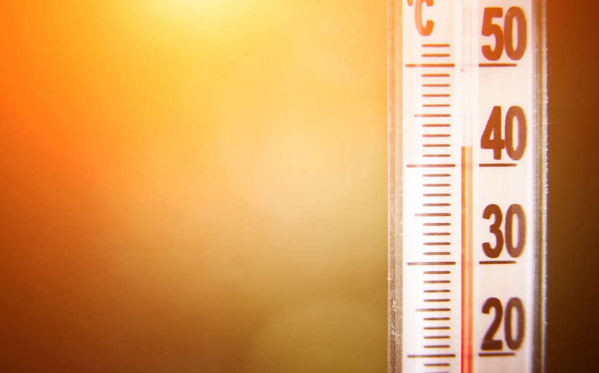 Şənbə günü havanın temperaturu 40 dərəcəyədək artacaq