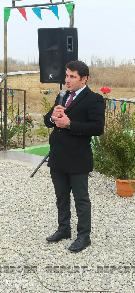 Vətən müharibəsi şəhidlərinin adına inşa edilən bulağın açılışı olub