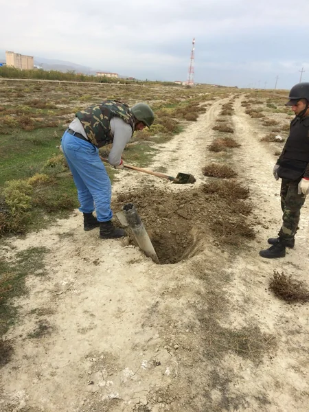 Xızıda 14403 ədəd partlamamış hərbi sursat aşkarlanıb