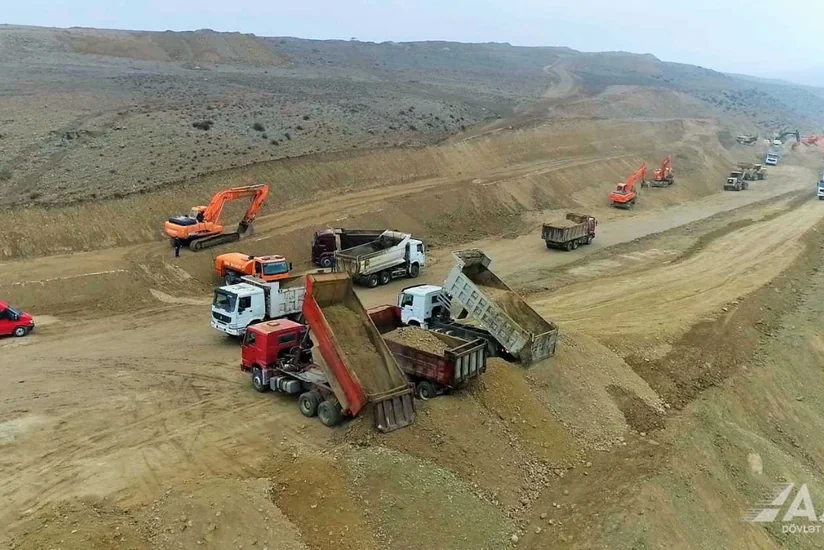 Talış-Tapqaraqoyunlu-Qaşaltı sanatoriyasına gedən avtomobil yolunun inşası davam etdirilir