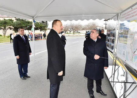 Prezident Sabunçu və Suraxanı rayonlarında yenidən qurulan avtomobil yollarının açılışında iştirak edib - YENİLƏNİB