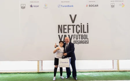 “TuranBank”ın dəstək olduğu “V Neftçili Yay Futbol Düşərgəsi”nə start verildi