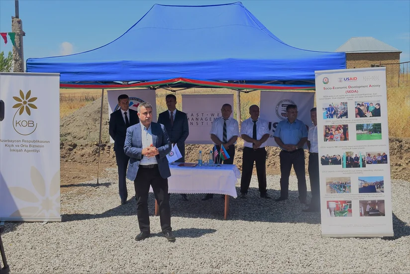 Qusarda yem emalı müəssisəsi istifadəyə verilib